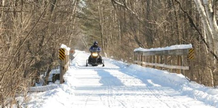 Are any snowmobile trails open in Michigan?