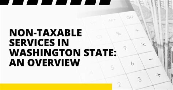 Are consulting services taxable in Washington state?