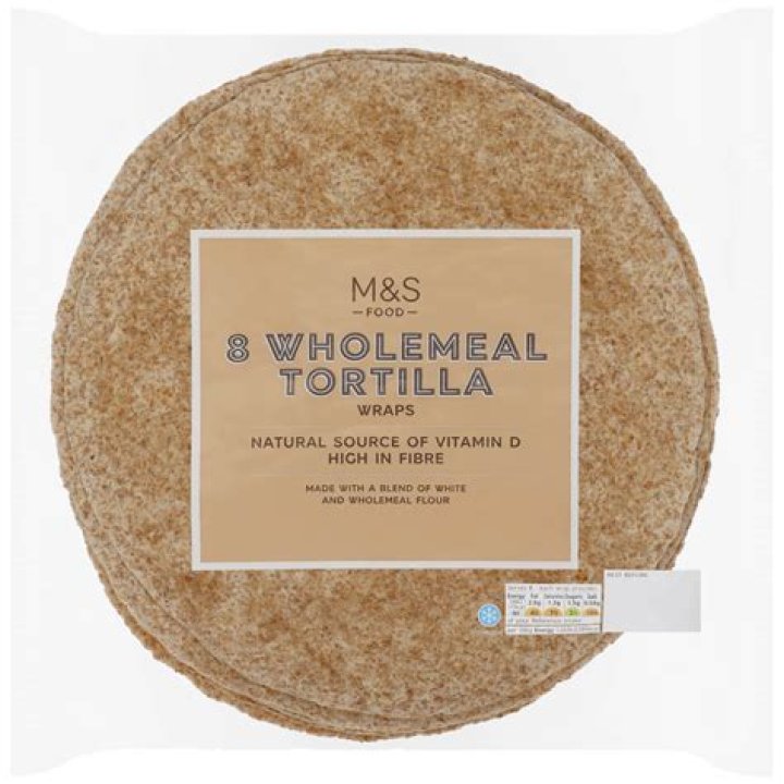 Are wholemeal wraps healthy?