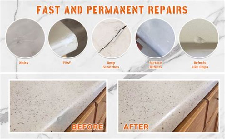 Can a chip in marble be repaired?