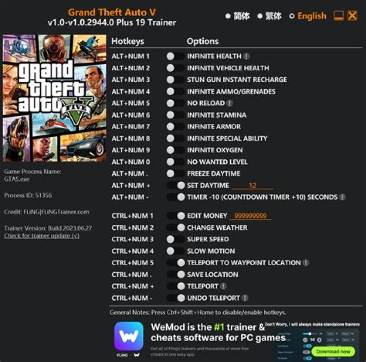 Can GTA 5 cheats be used online?