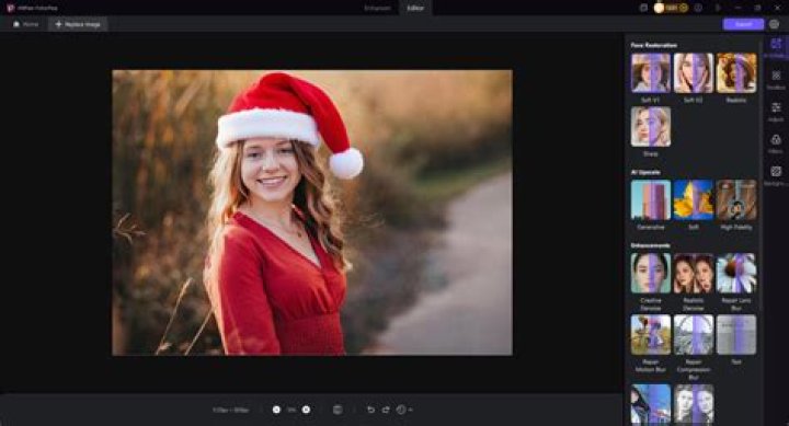 Can I add a Santa hat to a photo?