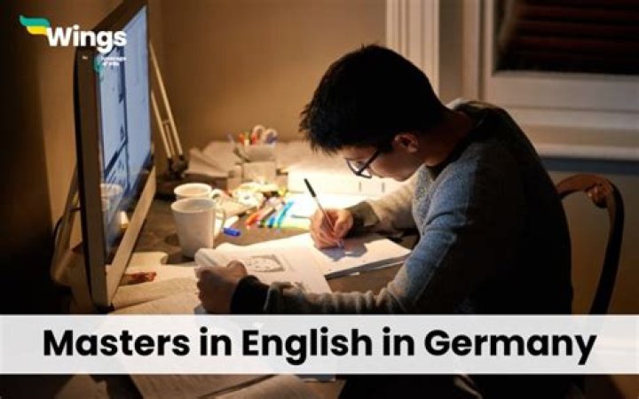 Can I study master in English in Germany?
