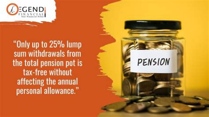 Can I take 25 of my pension tax free at 55?