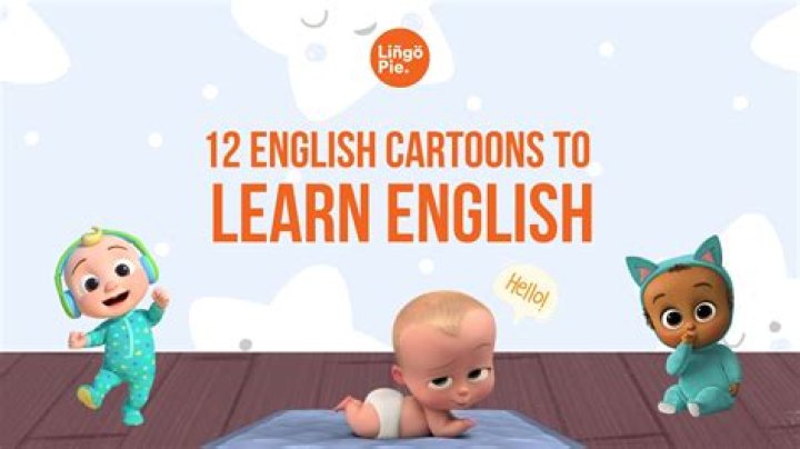 Can kids learn English from cartoons?