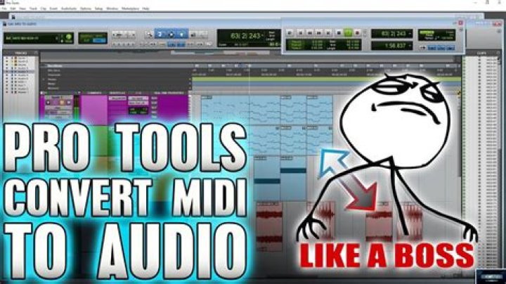 Can Pro Tools Convert audio to MIDI?