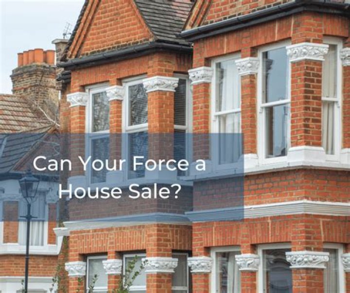 Can you force a house sale in a divorce?