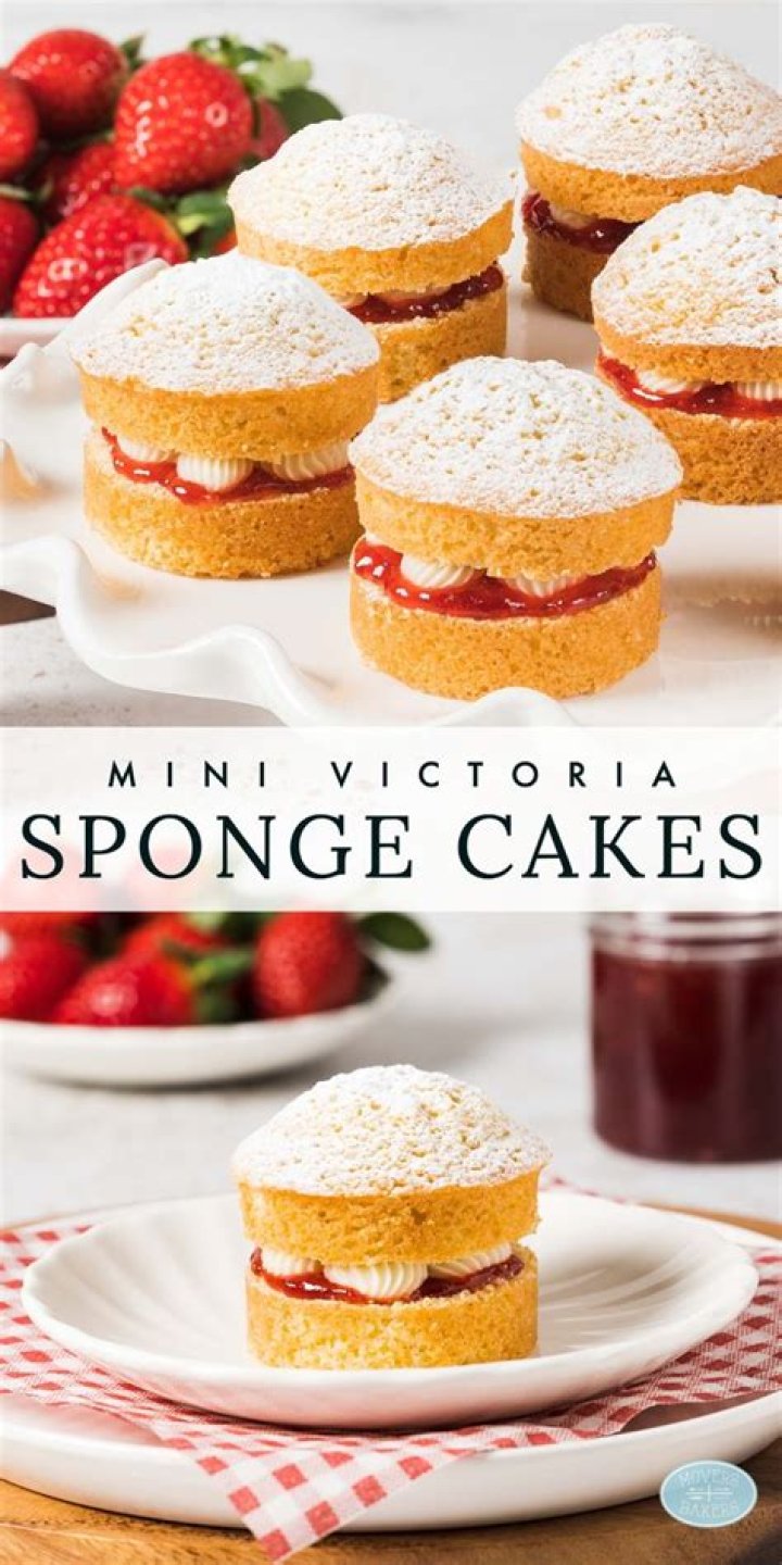 Can you freeze mini Victoria sponge?