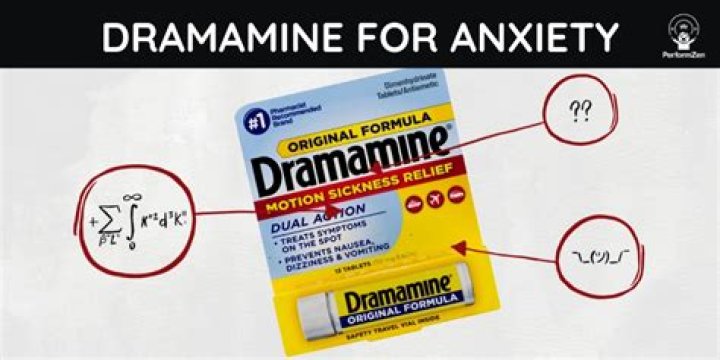 Can you take Dramamine with anxiety meds?