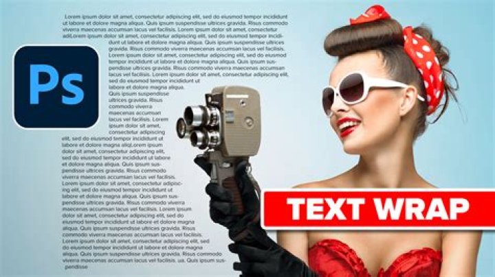Can you text wrap in Photoshop?