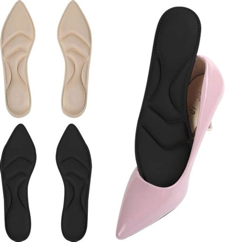 Can you wear insoles with heels?