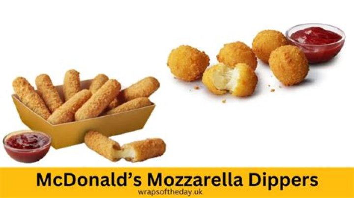 Do Mcdonalds still do mozzarella dippers?