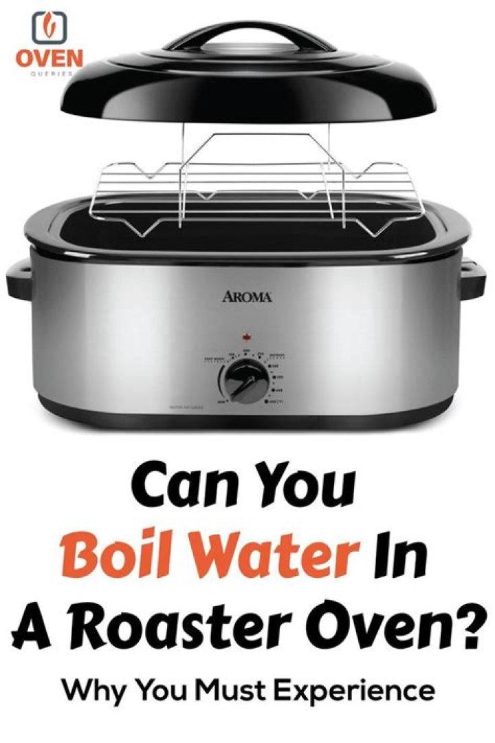 Do you have to put water in a roaster oven?