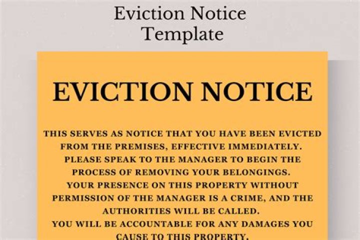 Do you need to be evicted from a hotel?