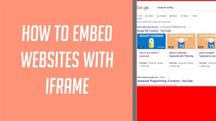 Does Google block iframe?