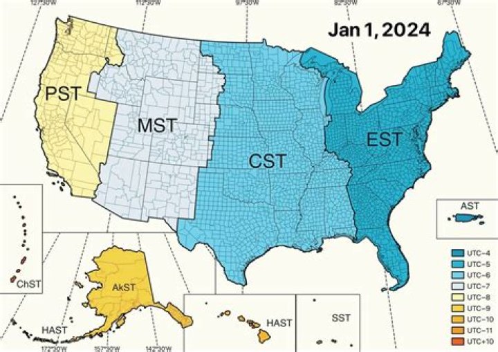 Does Missouri have two time zones?