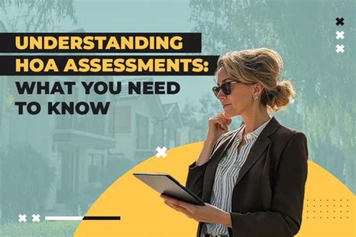 How are HOA assessments determined?
