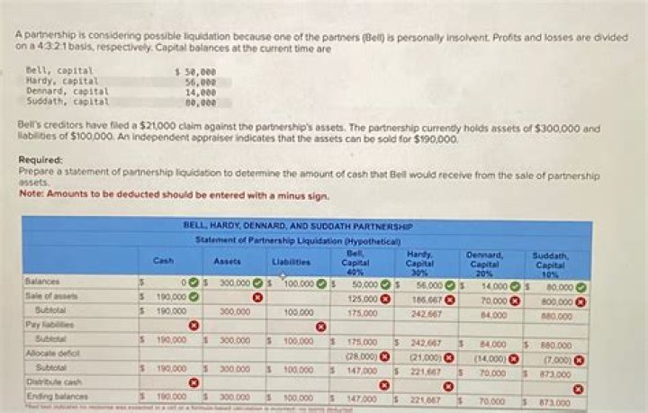 How are partnership profits allocated?