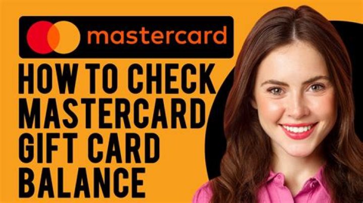 How can I check my Mastercard?