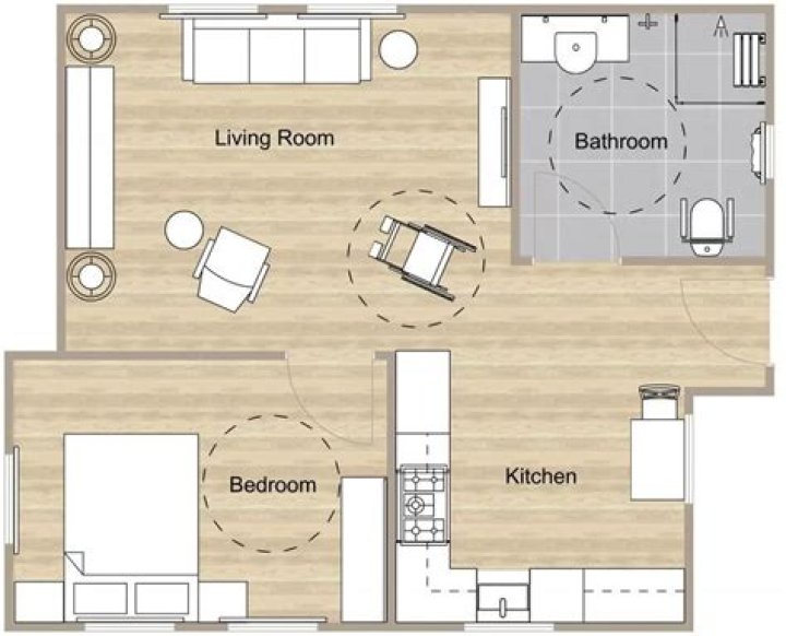 How can I make my apartment bathroom brighter?