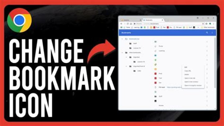 How do I change Safari bookmark icons?