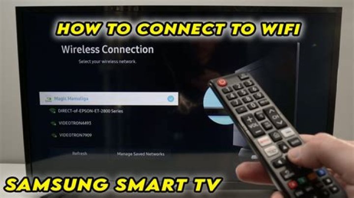 How do I connect my Samsung Smart TV Series 4?