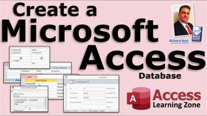 How do I create an Access database in Access 2007?