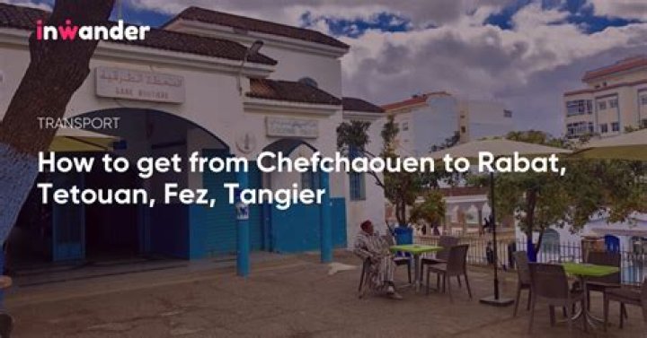 How do I get from Chefchaouen to Tetouan?