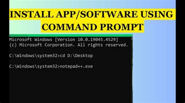 How do I install Windows 8 from command prompt?