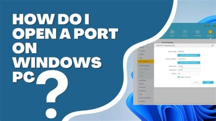 How do I scan for open ports on my internet?