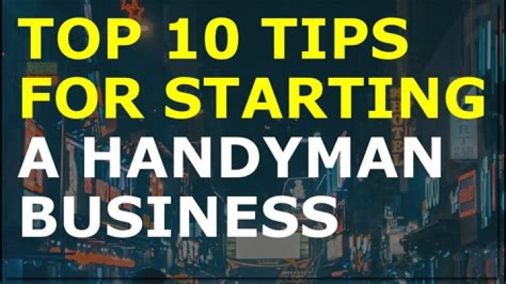 How do I start handyman?