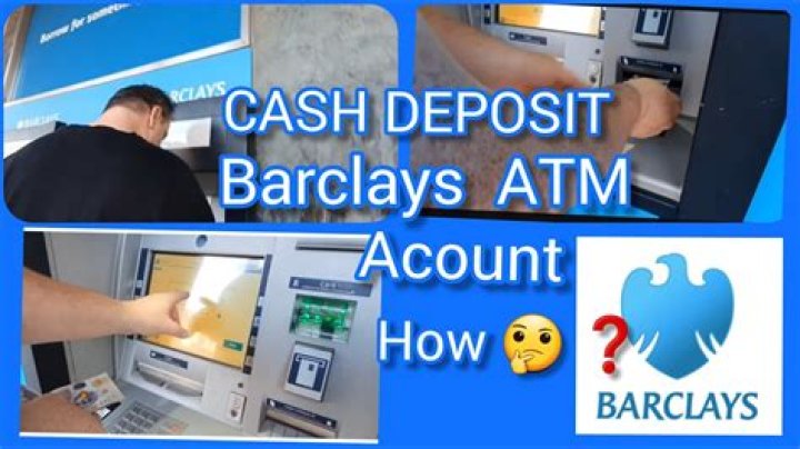 How do I use the Barclays self service machine?