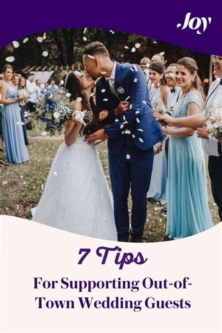 How do you accommodate out of town wedding guests?