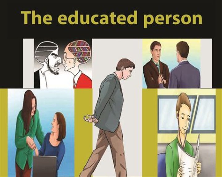 How do you act like an educated person?