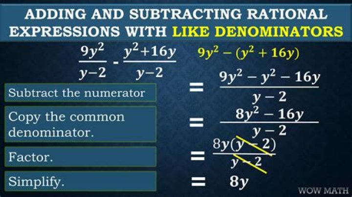 How do you add rational expressions with the same denominator?