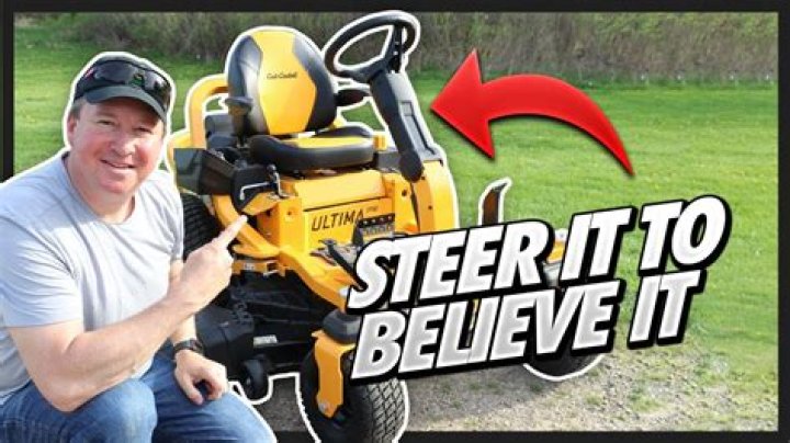 How do you adjust the steering on a Cub Cadet?