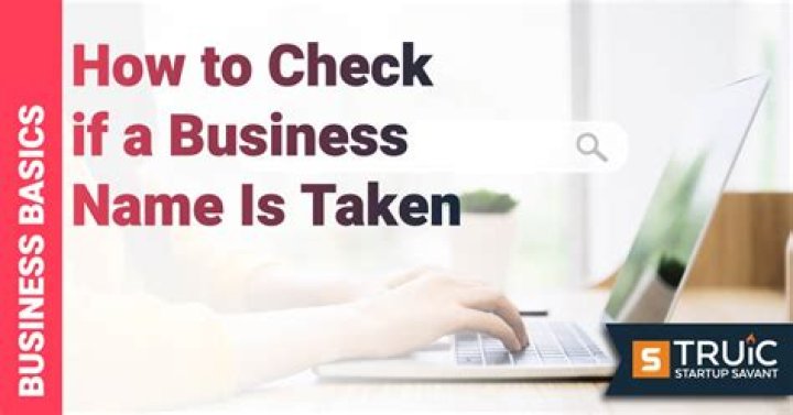 How do you check if a business name is taken in Hawaii?