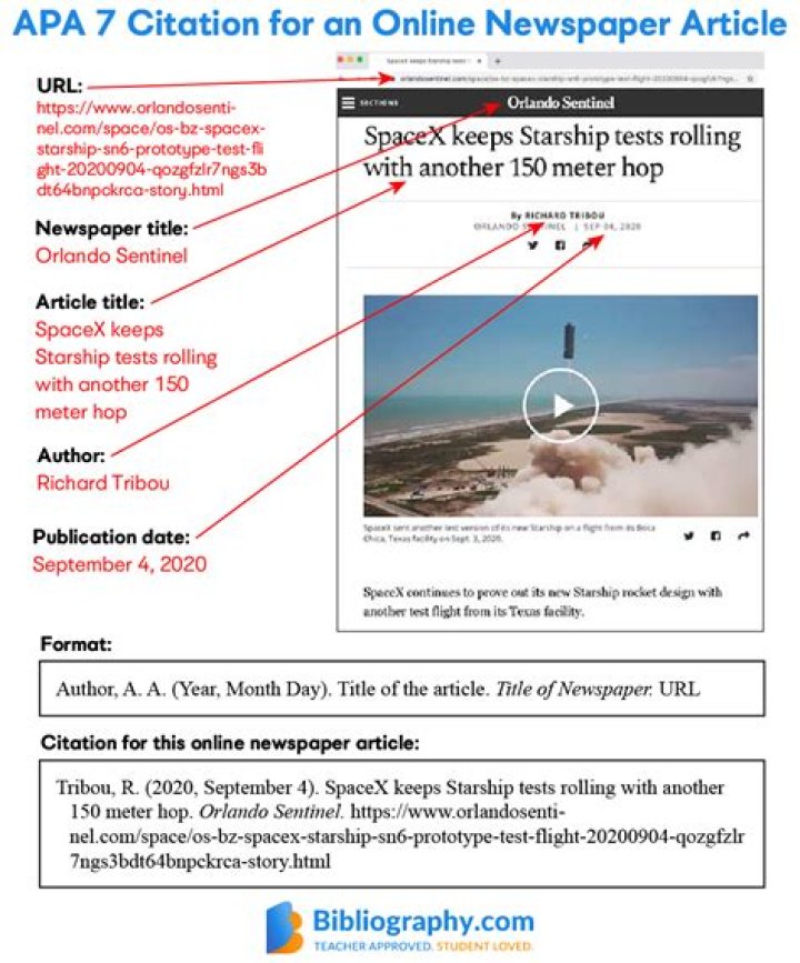 How do you cite an online newspaper article in APA 6th edition?