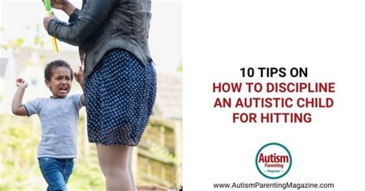 How do you discipline an autistic child for biting?
