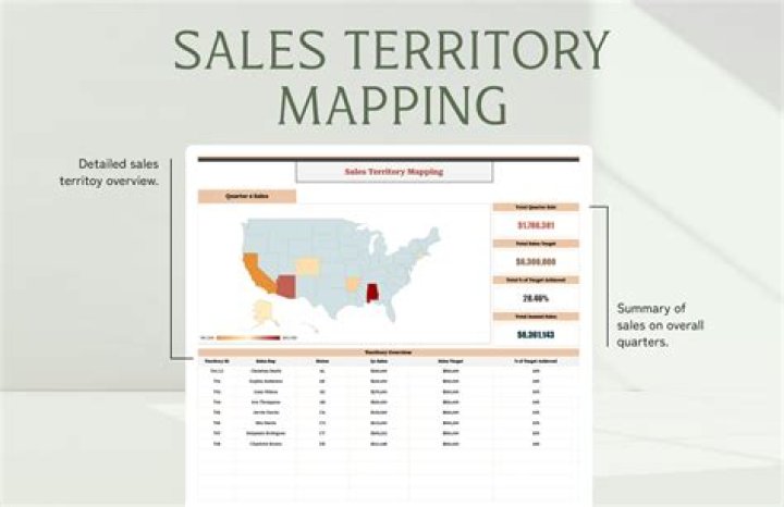 How do you do a territory analysis?