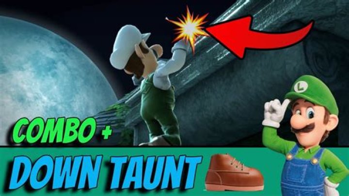 How do you do Luigi down taunt?