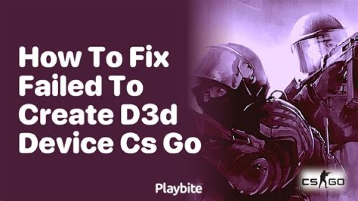 How do you fix failed to create D3D device Lego Star Wars?