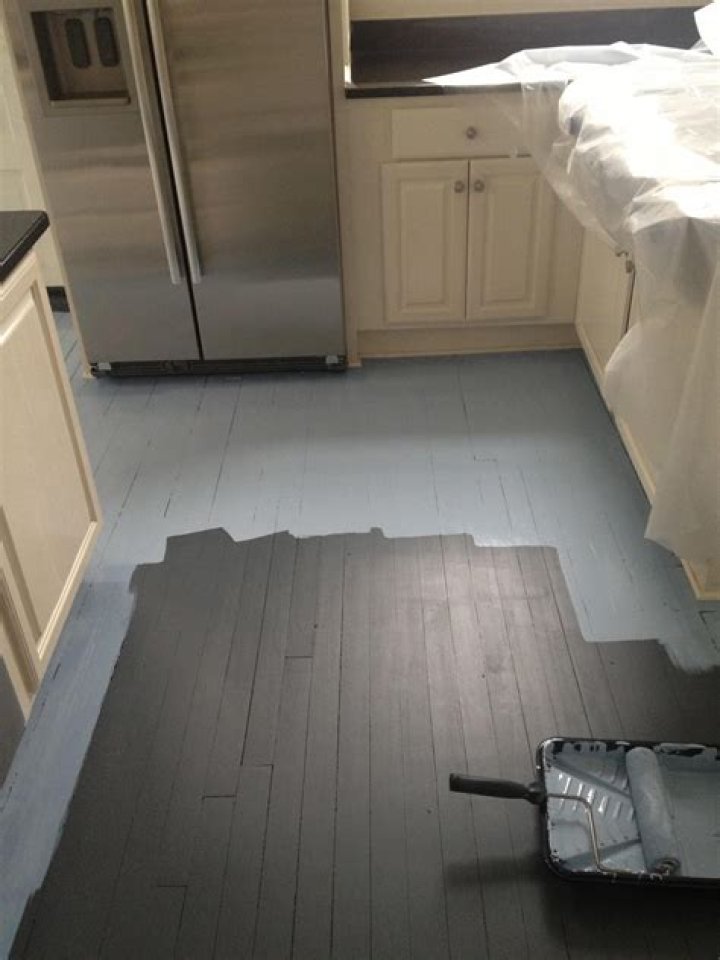 How do you maintain painted floors?