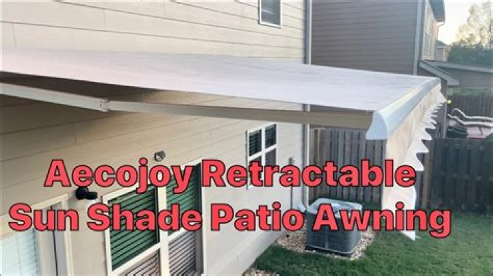 How do you make a retractable sunshade?