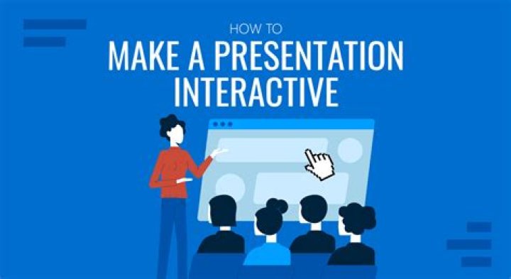 How do you make an interactive virtual presentation?