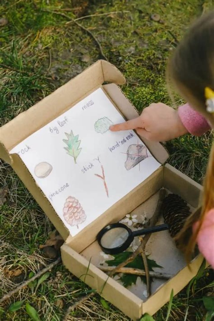 How do you make an outdoor treasure hunt?