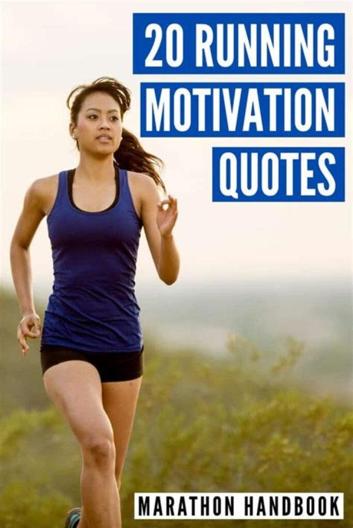 How do you motivate a marathon runner?