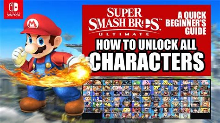 How do you unlock new characters in Super Smash Bros 3DS?