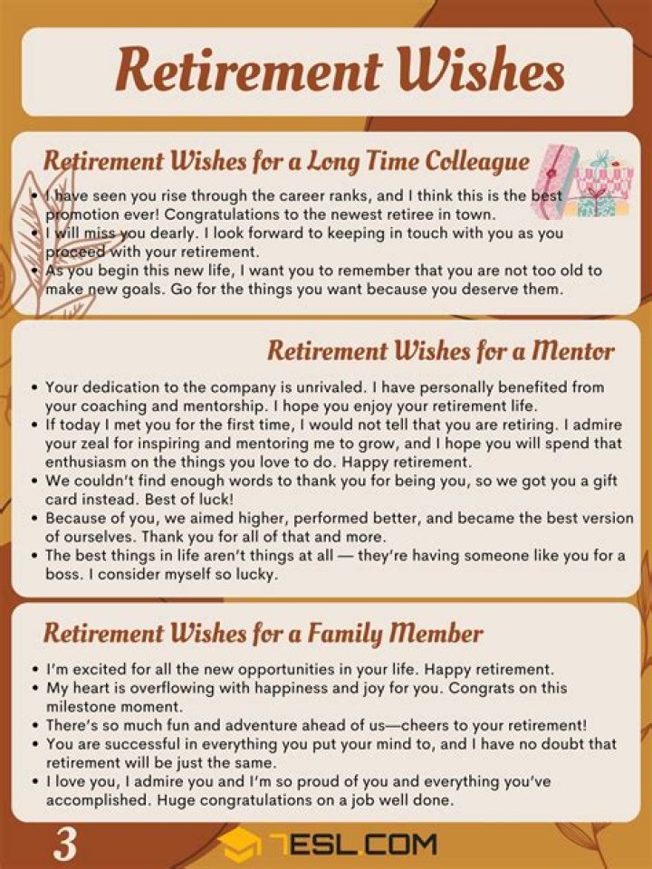 How do you wish early retirement?