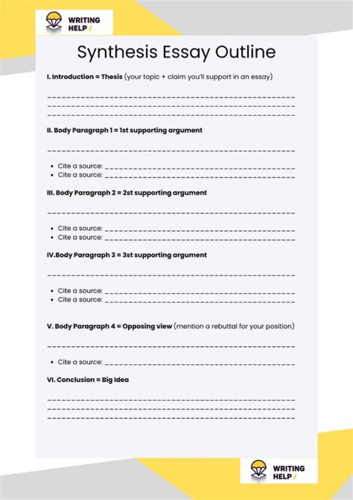 How do you write an outline for a lesson plan?